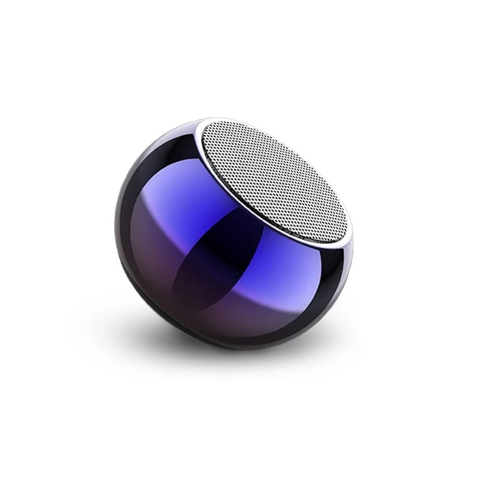 EDNITA jbl Ultra Mini Wireless Bluetooth Speaker with Heavy Metal Electroplating Round Speaker